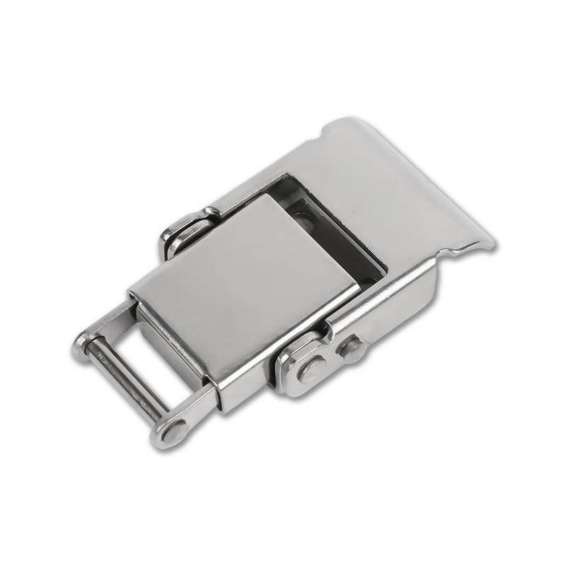 XT-HC83314-2SS-1 Square lock, flat head handle with small hook,304 stainless steel toggle latch