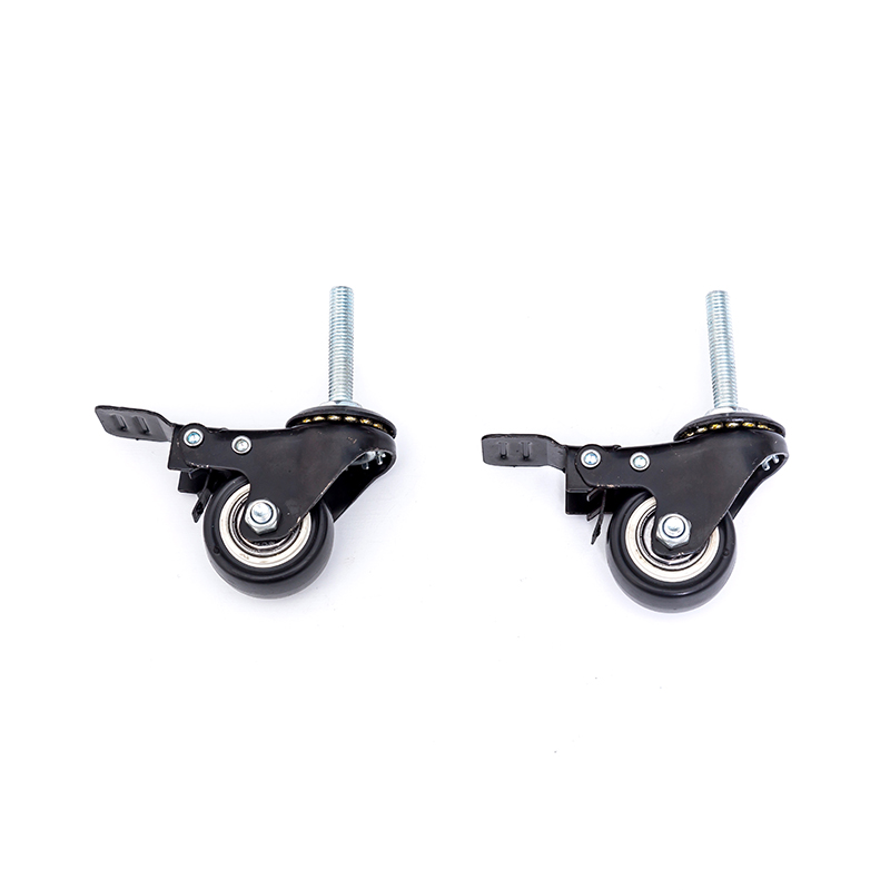 XT-CW2301 2 inch flat top removable high temperature wheel swivel casters ruedas caster wheel