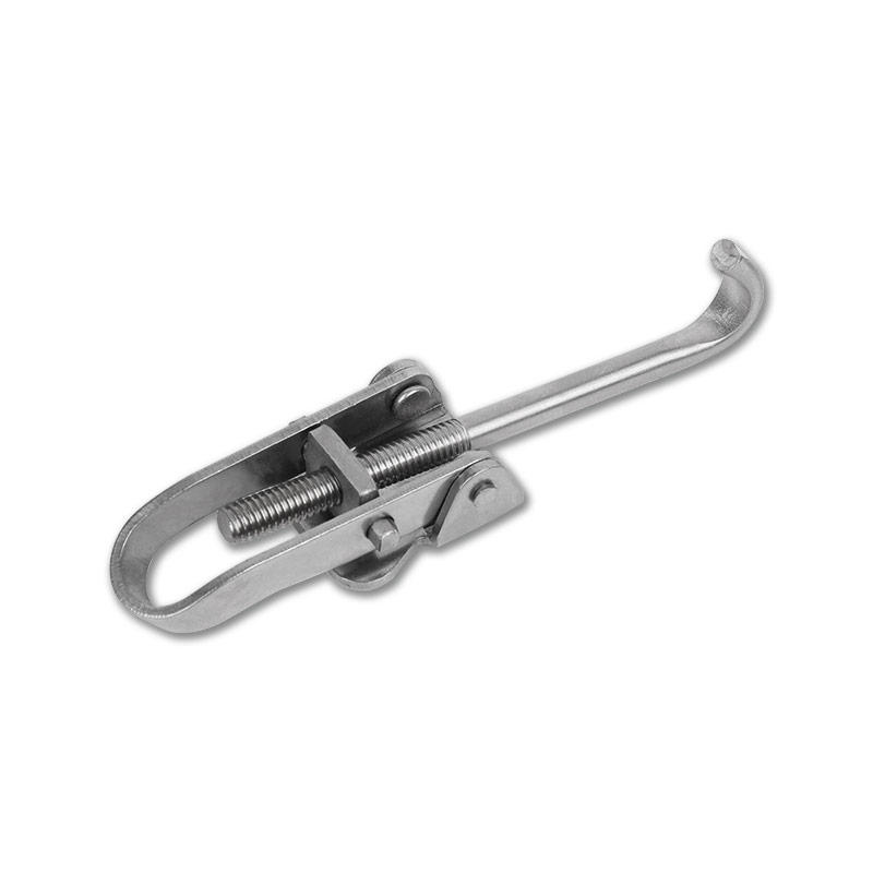 XTL-HC5610-1 Adjustable toggle latch, 304 stainless steel long hook screw latch for heavy luggage, machinery