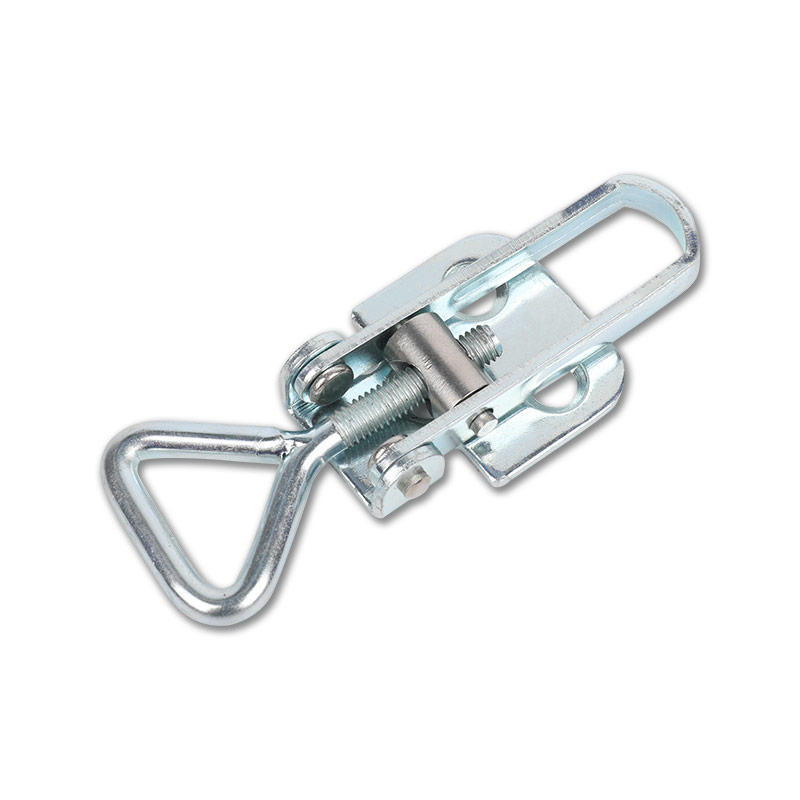 XTL-HC5610F Adjustable toggle latch,screw rotatable iron latch blue and white galvanized for industrial equipment