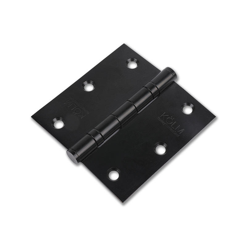 XTH-1013BE Industrial hinge, black surface treatment，304 stainless steel/ iron, right angle hinges, six holes