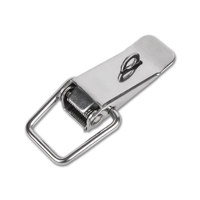 XTL-5102B Hook type buckle, 304 stainless steel/iron small clasps with locking clasp ring