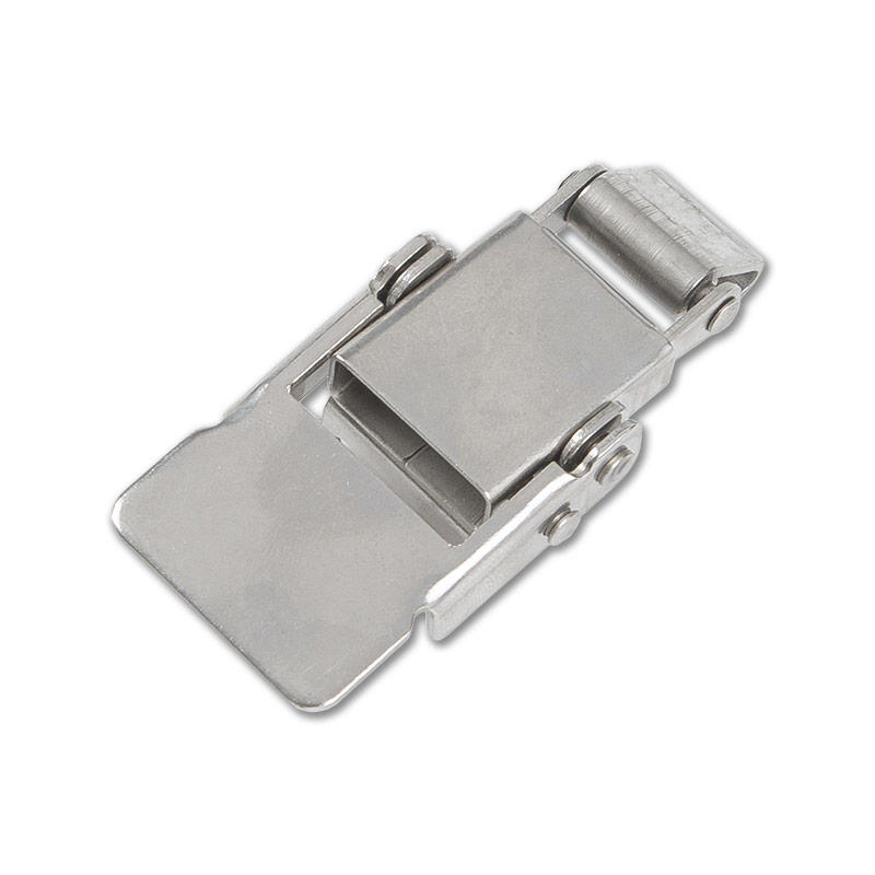 XT-83314-6 Square buckle, 304 stainless steel latch, long tongue hole, for suitcases,wooden box