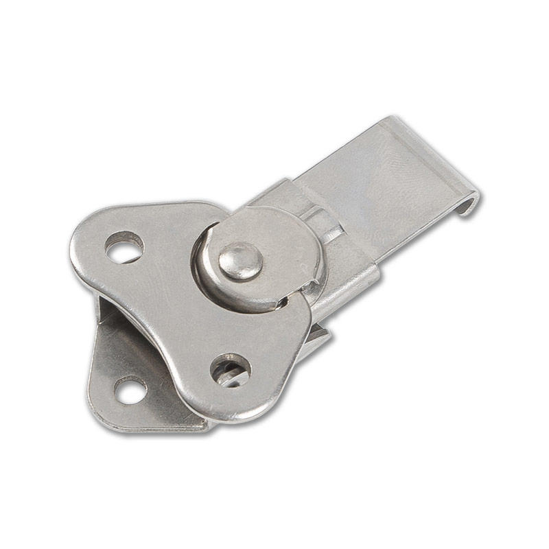 XT-BLC622-66L Butterfly buckle, stainless steel natural color, long hook pieces latch