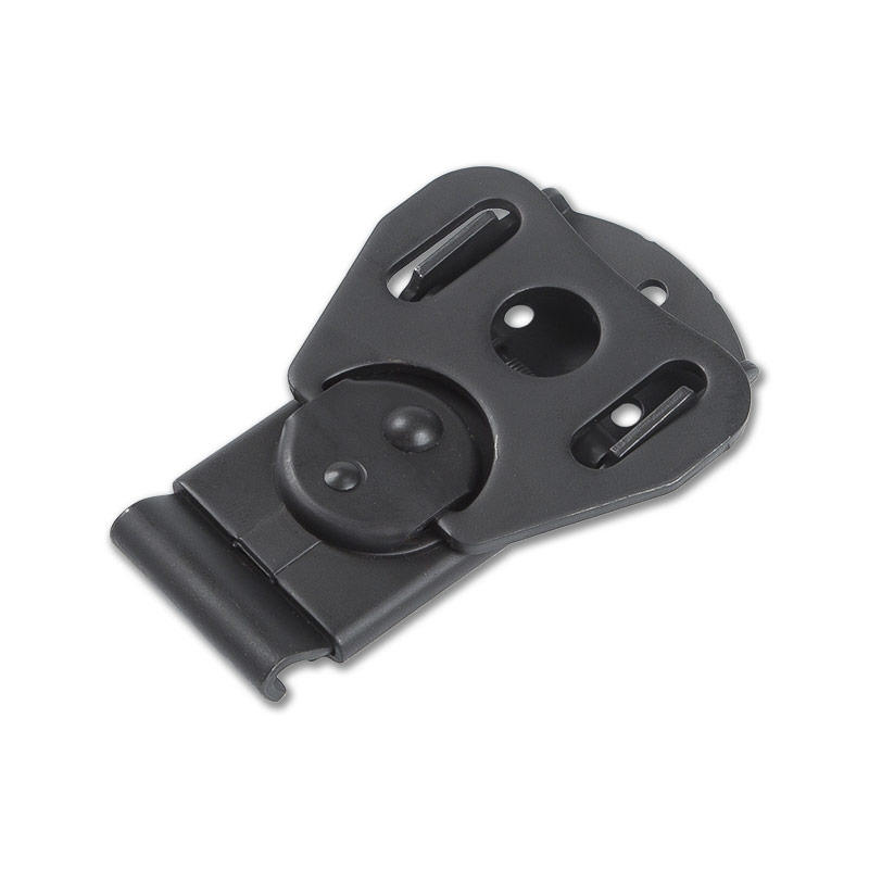 XT-BLC622-79BE Butterfly buckle, black surface iron latch, spin lock core for heat preservation box military box