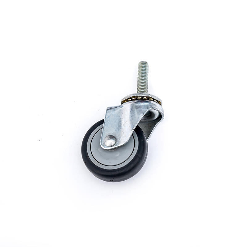 T-CW2304 swivel caster wheels moving swivel ball casters pvc office chair furniture caster